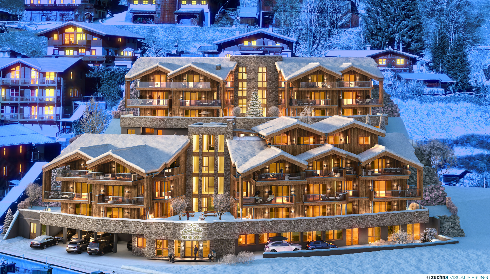 AlpenParks Glemmrise Viehhofen (Saalbach) Penthouse te koop.